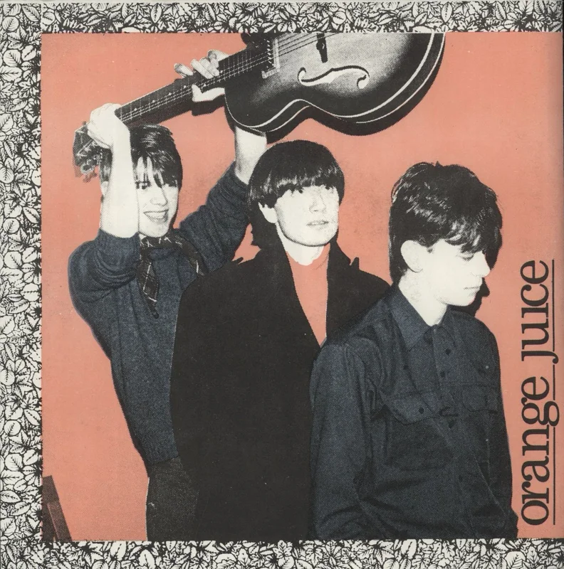 Orange Juice Falling And Laughing + Felicity Flexi UK 7" vinyl
