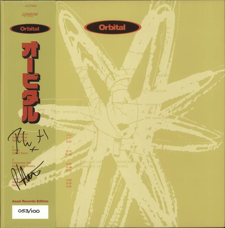 Orbital Orbital [The Green Album]: Remastered - Assai Records Edition - Autographed UK 2-LP vinyl set