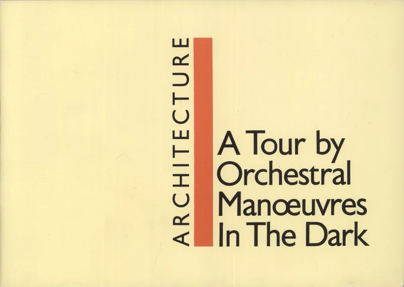 Orchestral Manoeuvres In The Dark Architecture & Morality '81 UK Tour programme