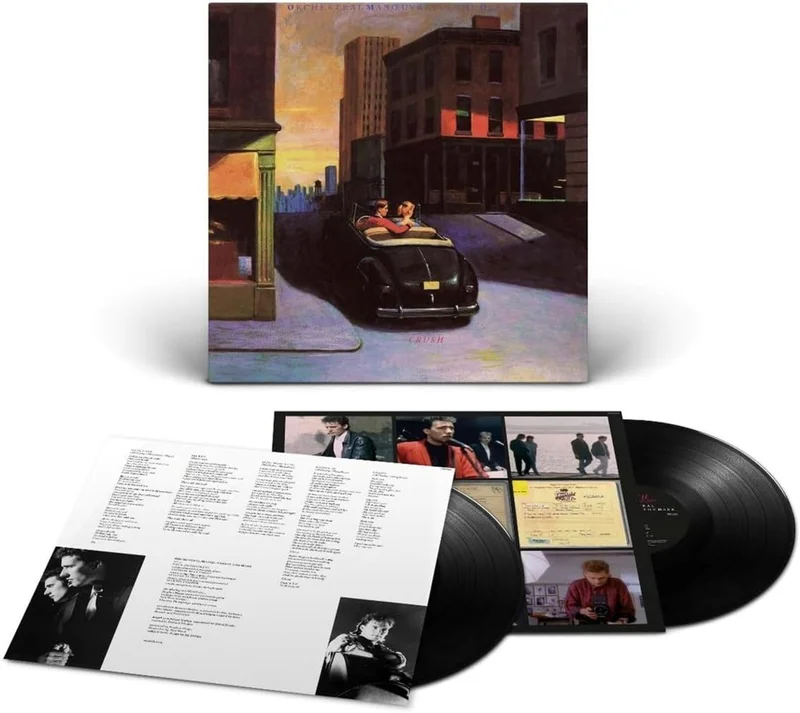 Orchestral Manoeuvres In The Dark Crush - 40th Anniversary Deluxe Edition - Remastered & Expanded - Sealed UK 2-LP vinyl set