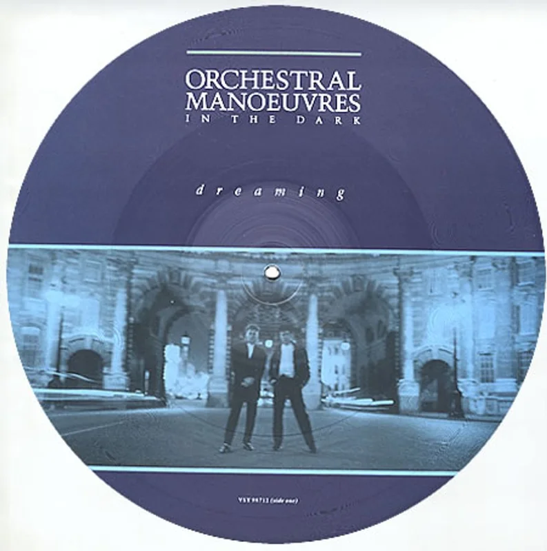 Orchestral Manoeuvres In The Dark Dreaming + Poster UK 12" picture disc