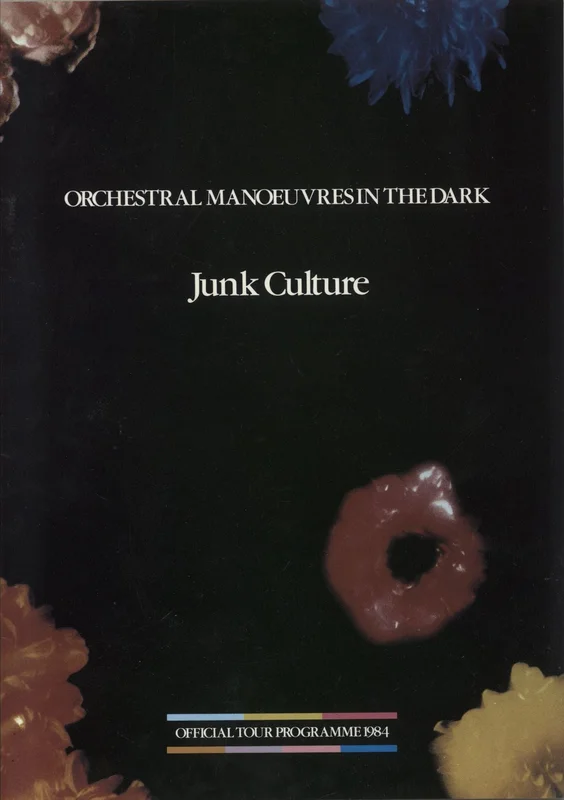 Orchestral Manoeuvres In The Dark Junk Culture 1984 + Ticket Stubs UK Tour programme
