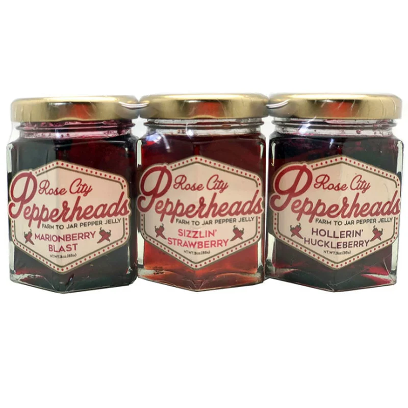 Oregon Berry Pepper Jelly Trio