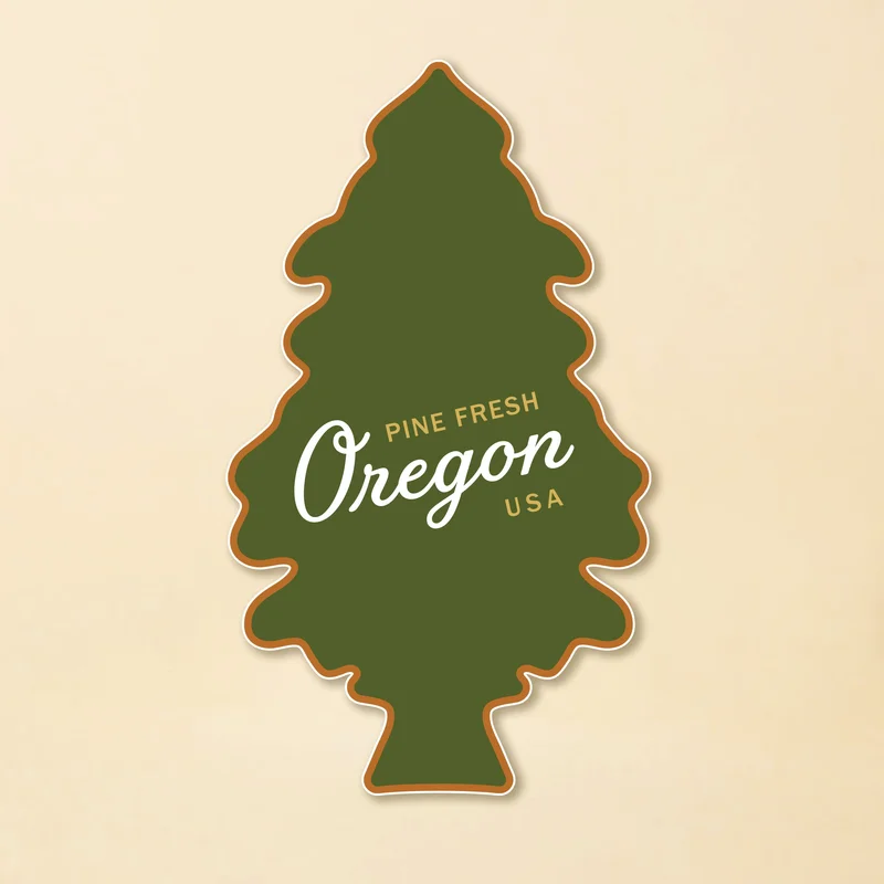 Oregon Pine Fresh Sticker