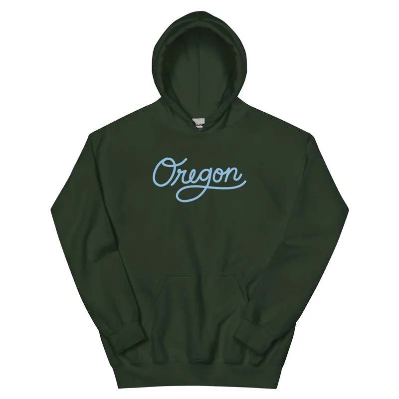 Oregon Rope Unisex Hoodie Black