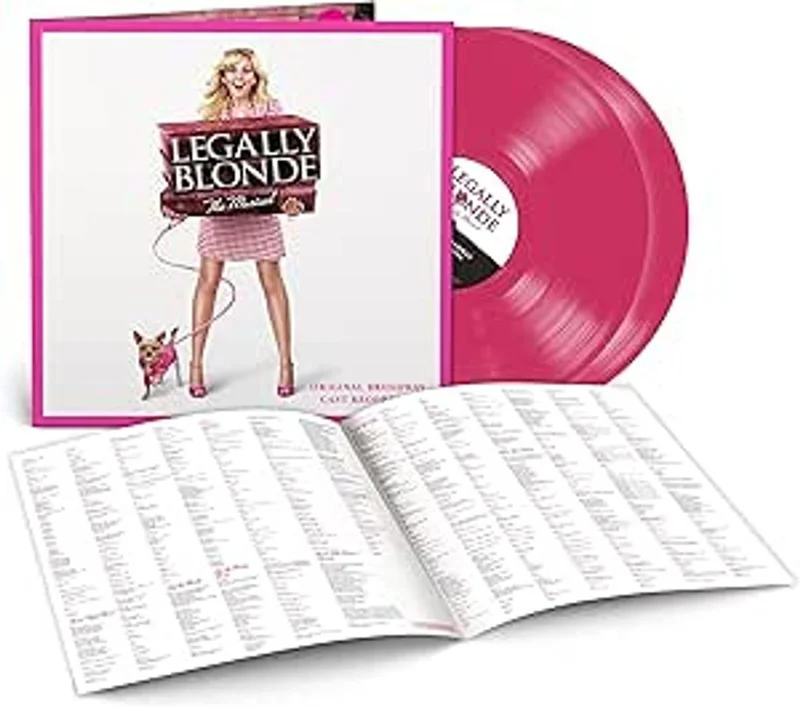 Original Cast Recording Legally Blonde The Musical - Hot Pink Vinyl - Sealed UK 2-LP vinyl set