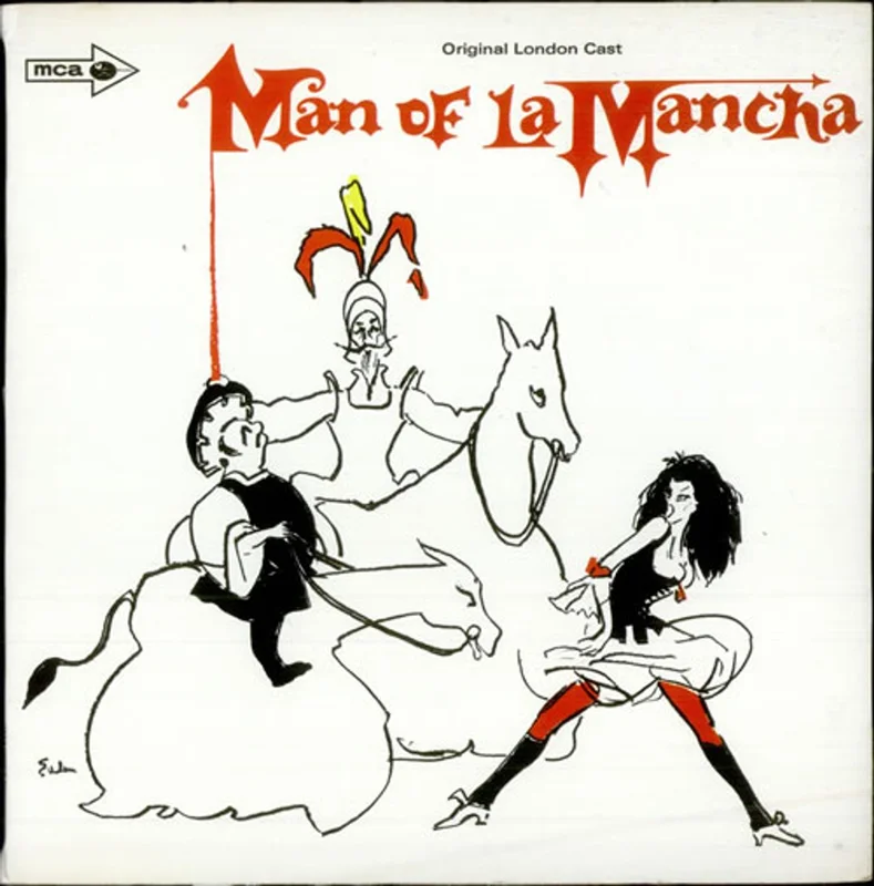 Original Cast Recording Man Of La Mancha - Original London Cast UK Vinyl LP