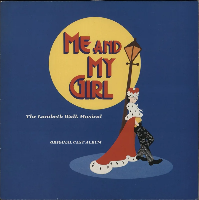 Original Cast Recording Me And My Girl - Autographed + Programme UK Vinyl LP