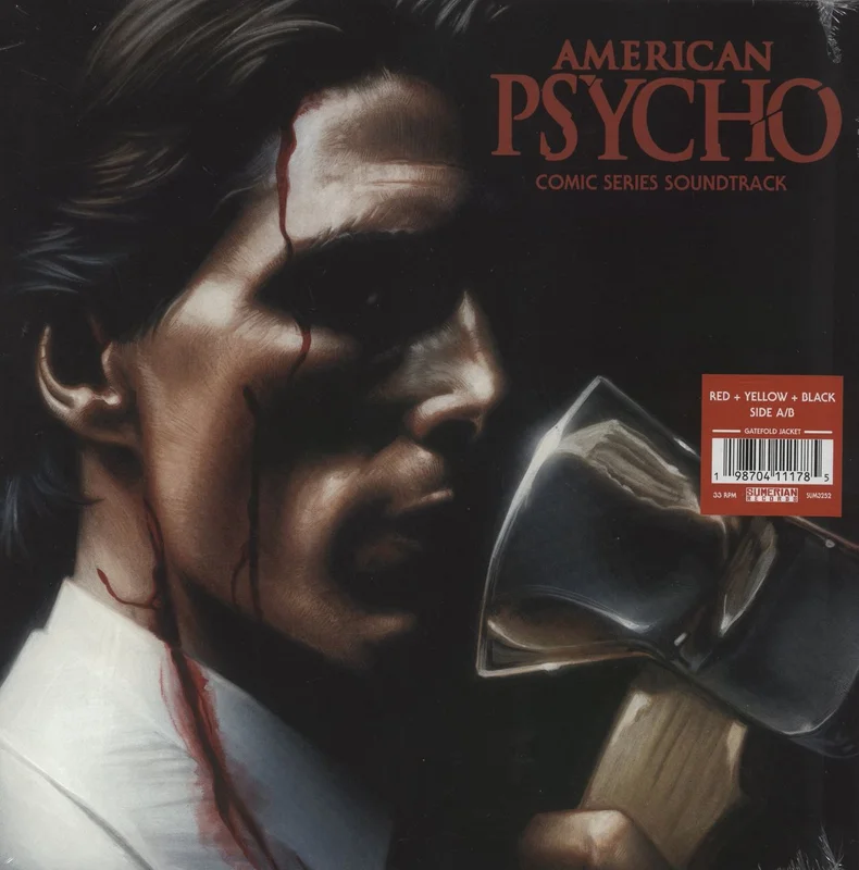 Original Soundtrack American Psycho [Comic Series Soundtrack] - Red / Yellow & Black Vinyl UK Vinyl LP