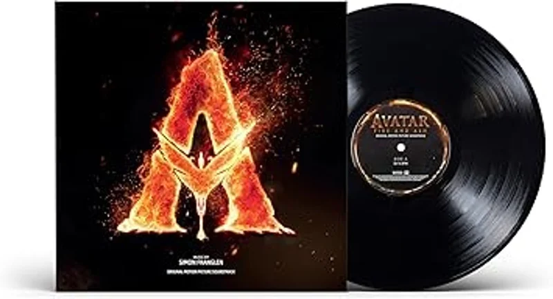 Original Soundtrack Avatar: Fire and Ash - Black Vinyl - Sealed UK Vinyl LP