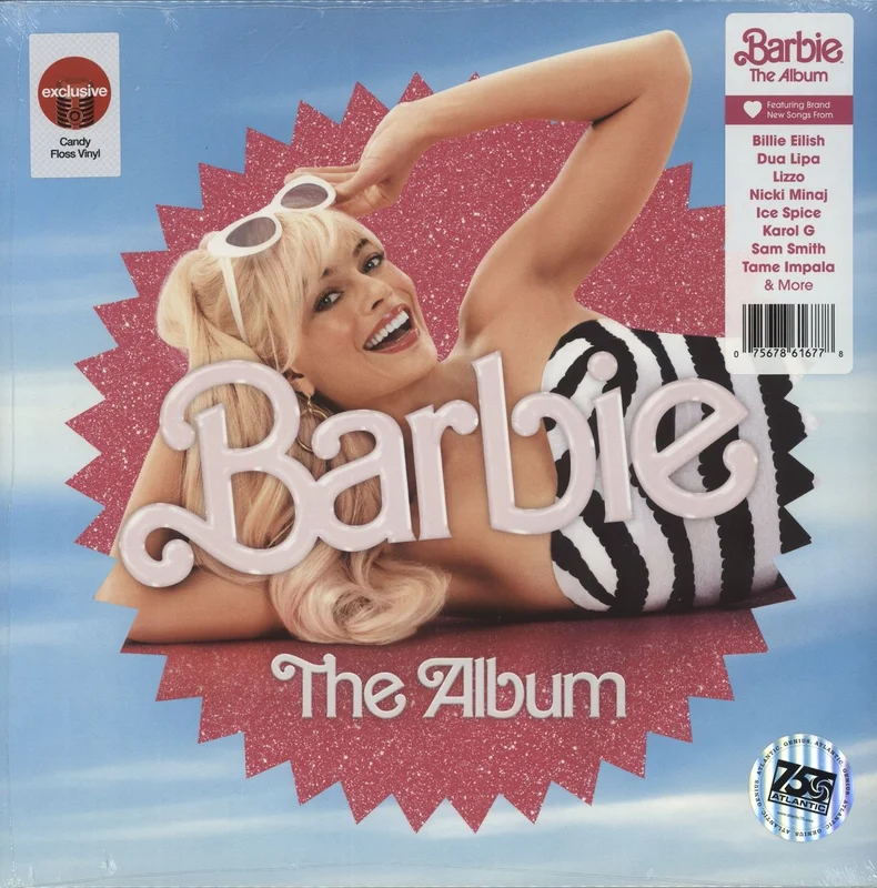 Original Soundtrack Barbie The Album - Candy Floss Vinyl - Sealed UK Vinyl LP