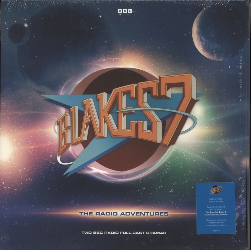 Original Soundtrack Blakes 7 - The Radio Adventures - Sealed UK 3-LP vinyl set