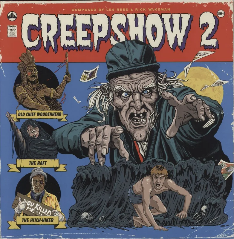 Original Soundtrack Creepshow 2 - 180gm Red & Yellow Swirl Vinyl US 2-LP vinyl set