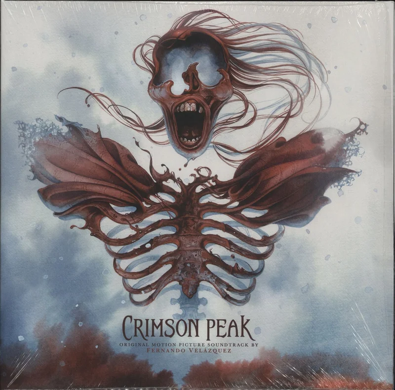 Original Soundtrack Crimson Peak - Blue Black & Red Swirl Vinyl US 2-LP vinyl set