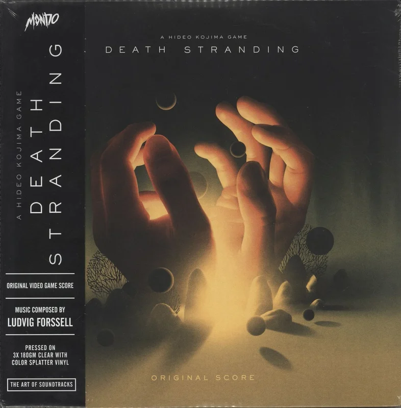 Original Soundtrack Death Stranding (Original Score) - 180gm Clear w/ Gold, Black & Red Splatter - Sealed US 3-LP vinyl set