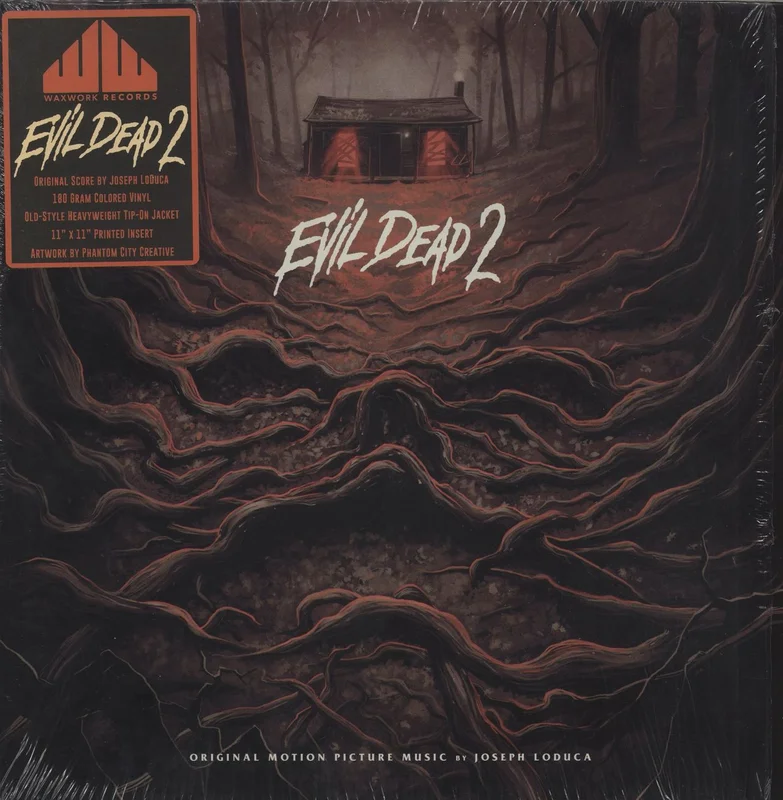 Original Soundtrack Evil Dead 2 - Red, Blue & Yellow Swirl Vinyl US Vinyl LP