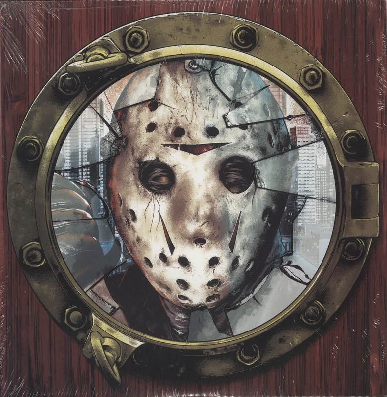 Original Soundtrack Friday The 13th Part VIII: Jason Takes Manhattan - Green Splatter & Pink Splatter Vinyl - Sealed US 2-LP vinyl set