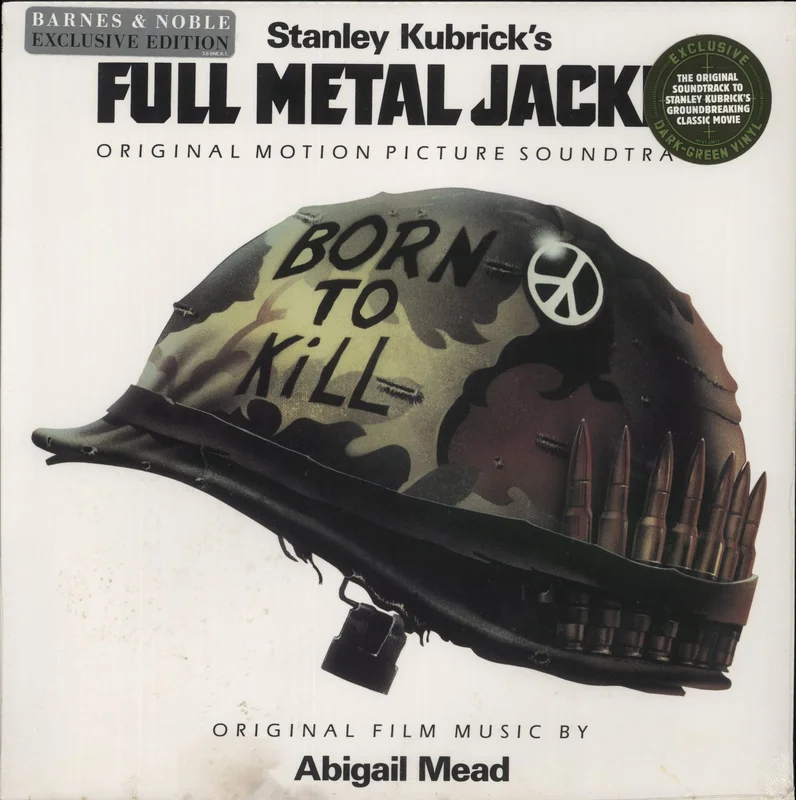 Original Soundtrack Full Metal Jacket - Dark Green Vinyl - Sealed UK Vinyl LP