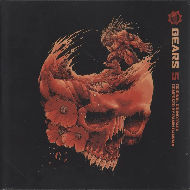 Original Soundtrack Gears 5 - Red & Orange Translucent Vinyl - Sealed US 2-LP vinyl set