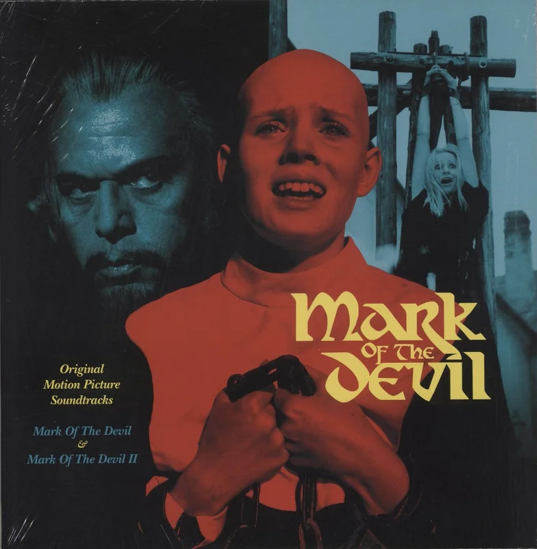 Original Soundtrack Mark Of The Devil I & II - Orange Crush Vinyl US Vinyl LP
