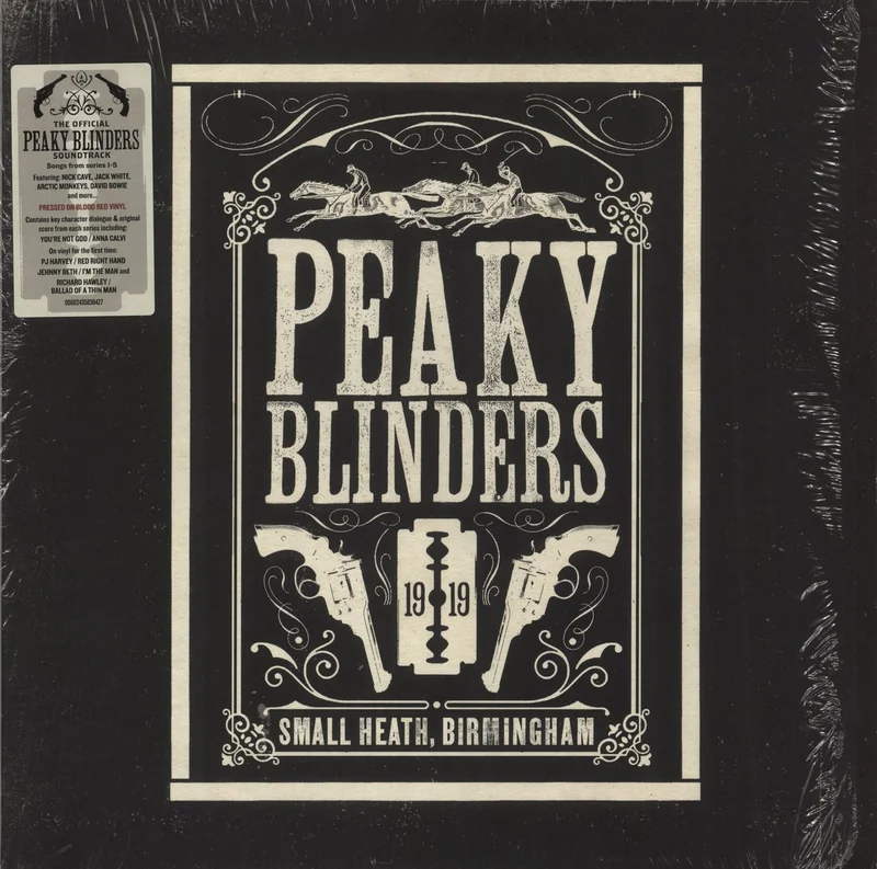 Original Soundtrack Peaky Blinders [The Official Soundtrack] - Blood Red Vinyl UK 3-LP vinyl set