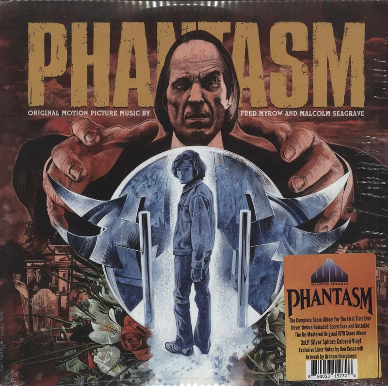 Original Soundtrack Phantasm - Silver Vinyl - Sealed US 3-LP vinyl set