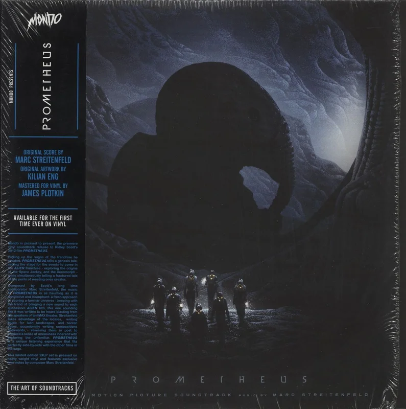 Original Soundtrack Prometheus - 180gm White With Grey Splatter Vinyl US 2-LP vinyl set