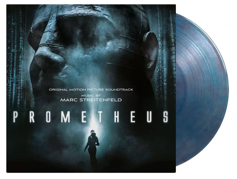 Original Soundtrack Prometheus - Blue Marbled Vinyl + Litho UK 2-LP vinyl set