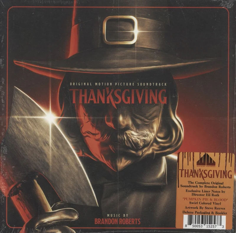 Original Soundtrack Thanksgiving - Pumpkin Pie & Blood Vinyl - Sealed US Vinyl LP