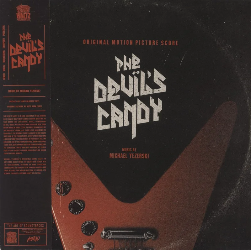 Original Soundtrack The Devil's Candy - Clear Vinyl With Red Blood Splatter Vinyl US Vinyl LP