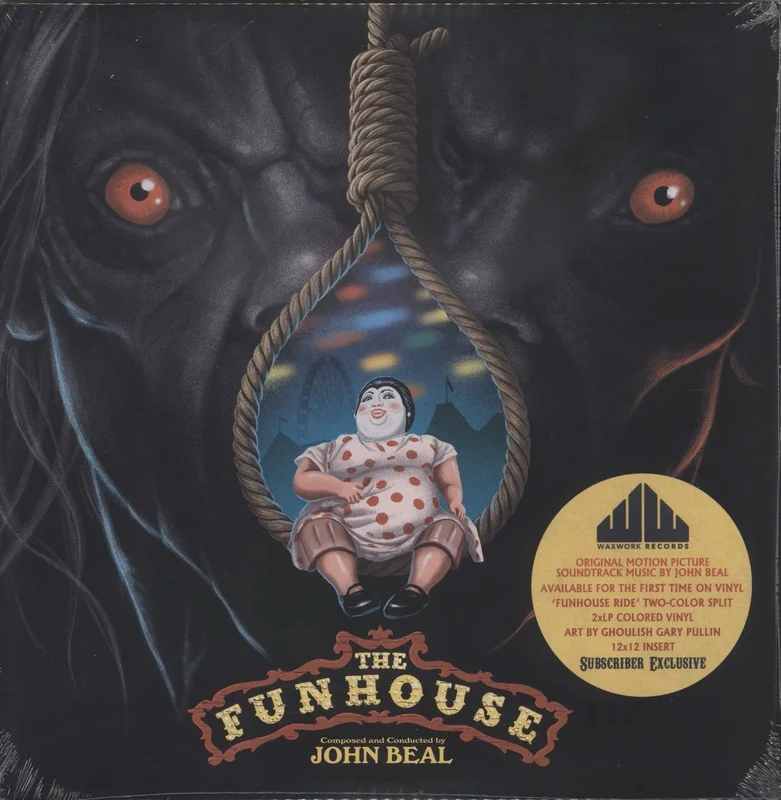 Original Soundtrack The Funhouse - Subscriber Edition - Red & Yellow Split Vinyl / Purple & Blue Split Vinyl - Sealed US 2-LP vinyl set