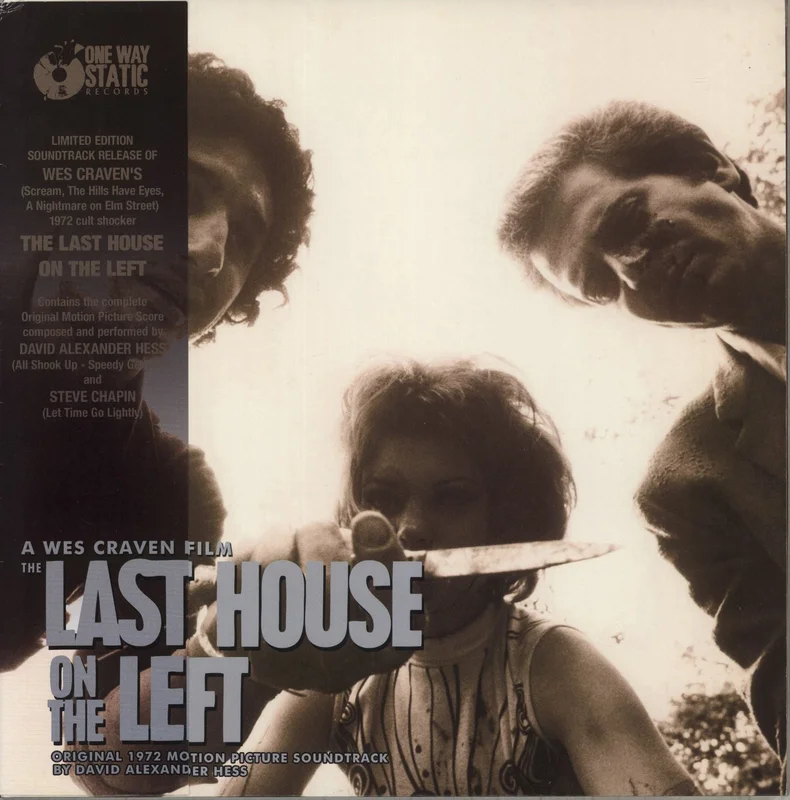 Original Soundtrack The Last House On The Left - White Vinyl + 7" Flexi UK Vinyl LP
