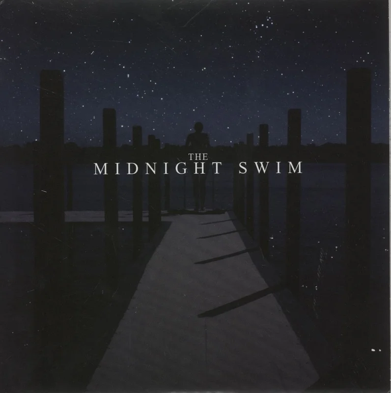Original Soundtrack The Midnight Swim - Grey & Blue Swirl Vinyl UK 7" vinyl