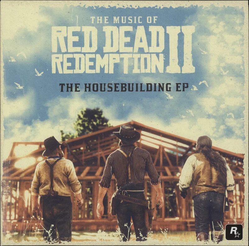 Original Soundtrack The Music Of Red Dead Redemption II: The Housebuilding EP - Sky Blue Vinyl US 10" vinyl