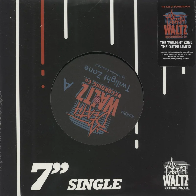 Original Soundtrack The Twilight Zone - Black/Clear Vinyl - Sealed UK 7" vinyl
