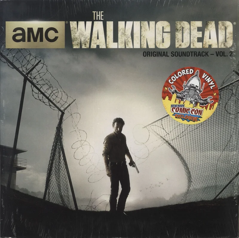 Original Soundtrack The Walking Dead - Vol. 2 - Red With Black Splatter Vinyl - New York Comic Con Edition US Vinyl LP