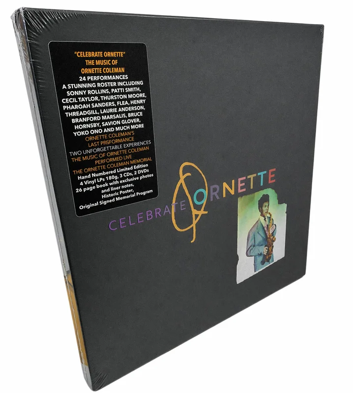 Ornette Coleman Celebrate Ornette - Numbered - Sealed UK Vinyl box set