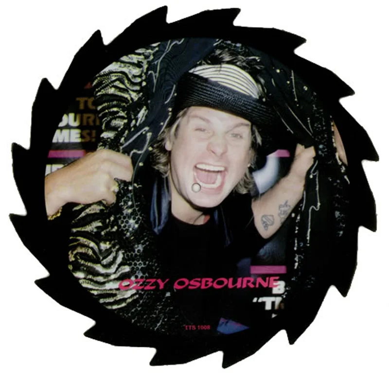 Ozzy Osbourne Interview UK Shaped picture disc