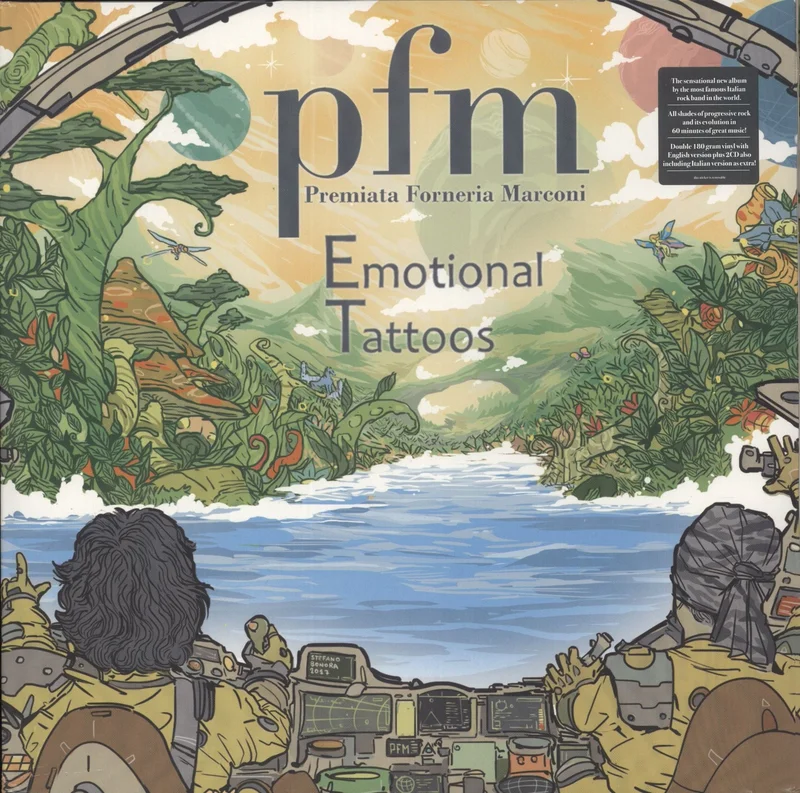 P.F.M. Emotional Tattoos - Plus CDs UK 2-LP vinyl set