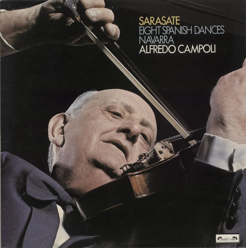 Pablo De Sarasate Sarasate: Eight Spanish Dances  Navarra UK Vinyl LP