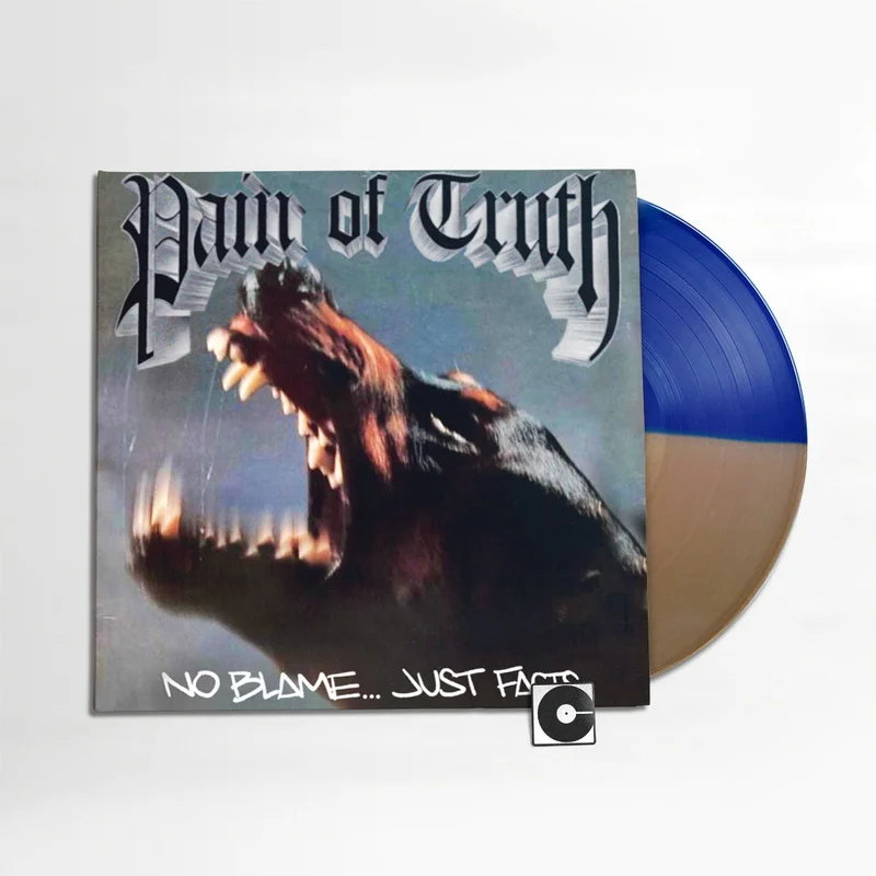 Pain Of Truth - "No Blame... Just Facts" Half Tan / Half Blue
