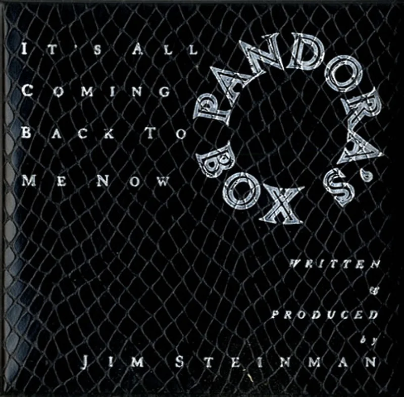 Pandora's Box It's All Coming Back To Me Now - snakeskin sleeve UK 3" CD single