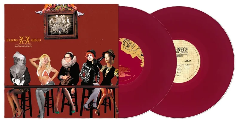 Panic At The Disco A Fever You Can't Sweat Out - 20th Anniversary Deluxe Red Apple Vinyl - Sealed UK 2-LP vinyl set