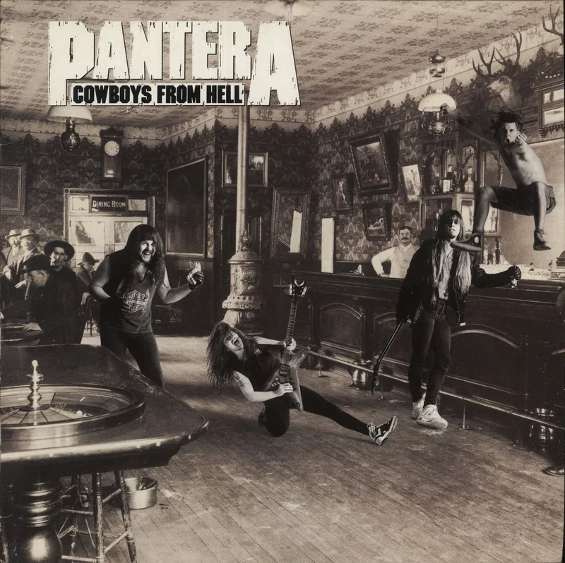 Pantera Cowboys From Hell - VG German Vinyl LP