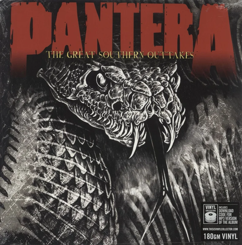 Pantera The Great Southern Outtakes - 180gm - Sealed + Hype Sticker UK 2-LP vinyl set