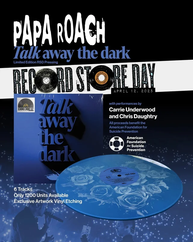 Papa Roach - Leave A Light On - Etched - Vinyl - LP