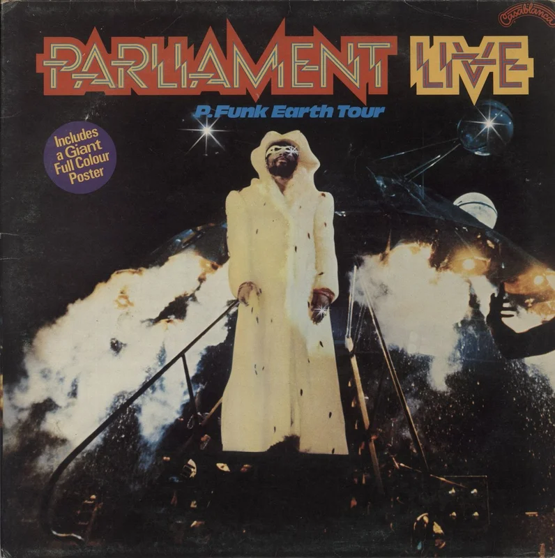 Parliament Live - P. Funk Earth Tour - Complete - EX UK 2-LP vinyl set