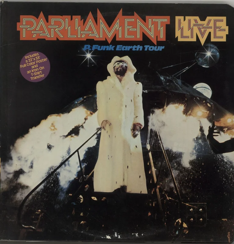 Parliament Live - P. Funk Earth Tour + Poster US 2-LP vinyl set