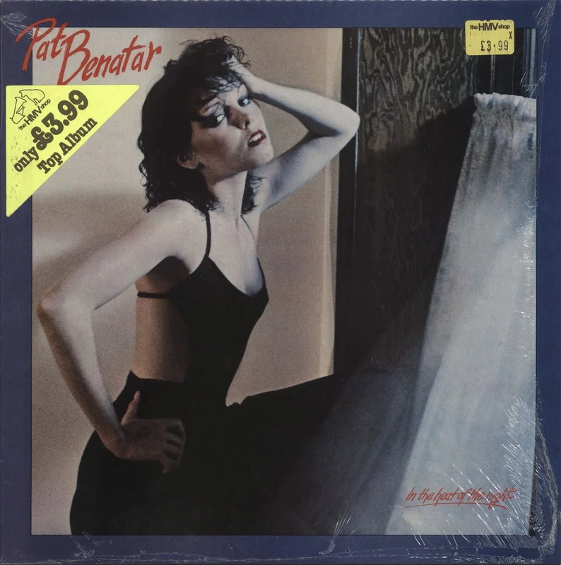 Pat Benatar In The Heat Of The Night - Shrink UK Vinyl LP