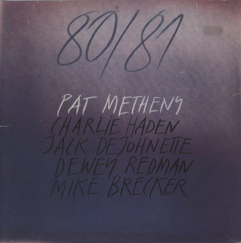 Pat Metheny 80/81- VG German 2-LP vinyl set